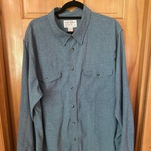 Filson 2xl Heather Grey “Shooting” Shirt